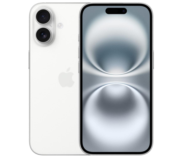 Apple iPhone 16 128GB Biały - 1277914 - zdjęcie